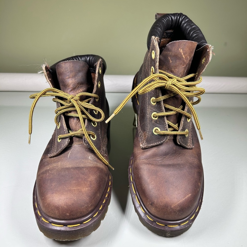 Dr. Martens England 90s Vintage Brown 939 Ankle Boots US 7 Mens